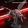747Pcs Mechanical Mosquito With Lights Building Blocks Set, Desktop Ornament, Insect And Animal Assembly Toy, Kids Birthday Gift