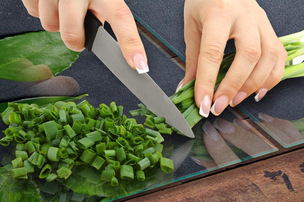PIANO COTTURA PROTETTIVO IN VETRO PER CUCINA 65x52 ARDESIA