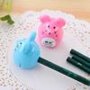 Cute Funny Emoji Poop Pencil Sharpener School Students' Favoriate Mini Double Hole Pencil