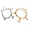 18k Gold Starfish Seashell Conch Bracelet - 2024 Summer Ocean Series Titanium Steel