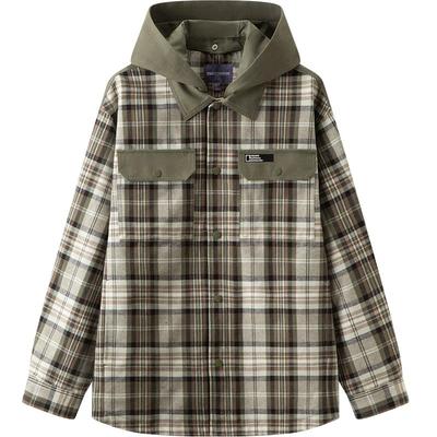 Semir Men's 2025 Spring Geographic Series Plaid Jacket