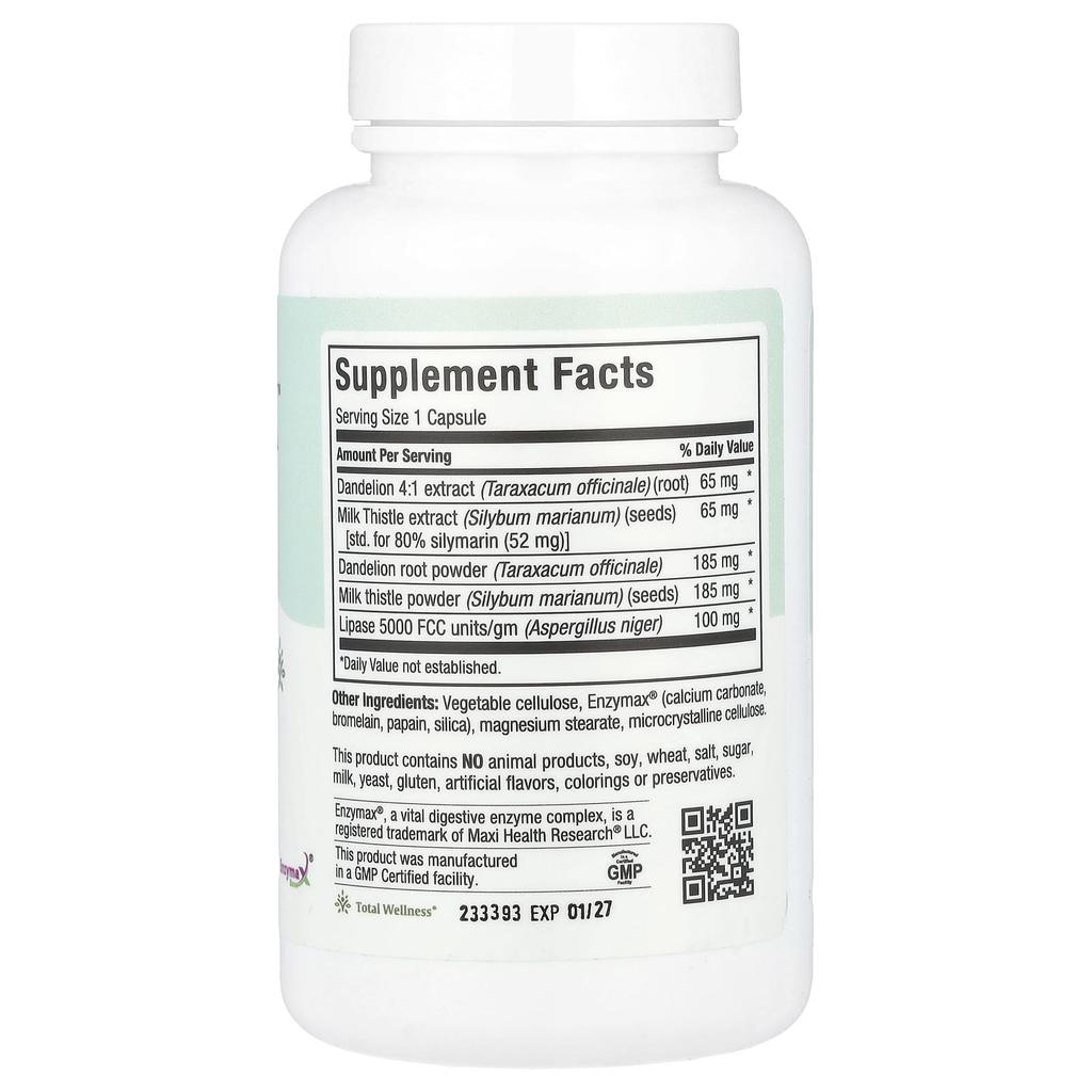 Maxi Health, Livamax™, MaxiCap 120 tablets