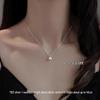 925 Sterling Silver Pearl Necklace - Niche 2025, Clavicle Chain, Light Luxury High-End Design for Women