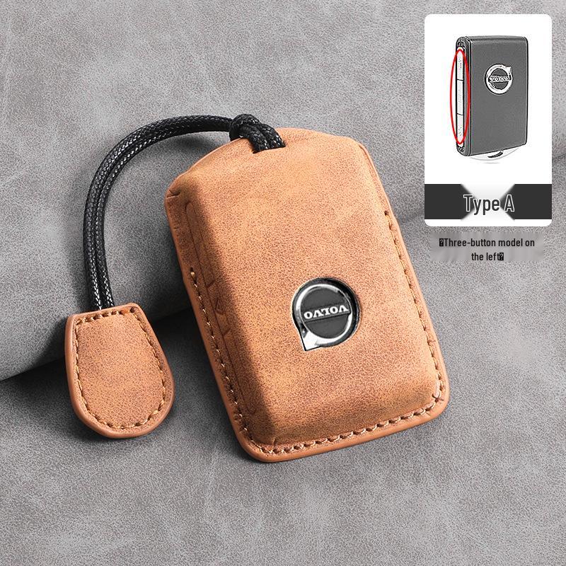 Volvo Key Case for XC60, S90, S60, XC90, V40, V90, S60L, XC40 - New Car Key Bag