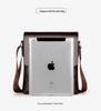 Men's High-End Vertical Crossbody Business Bag - Large Capacity Casual Messenger Briefcase