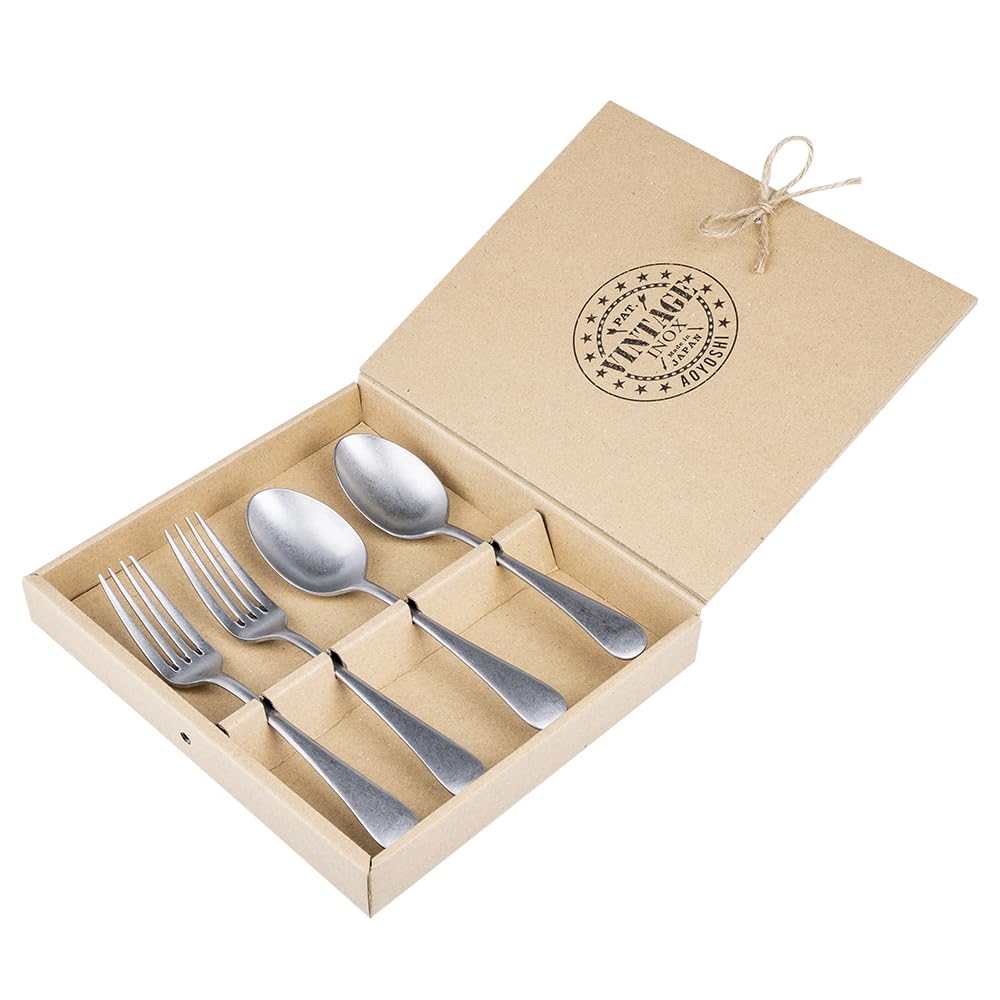 Vintage Cutlery Set of Old English 4,