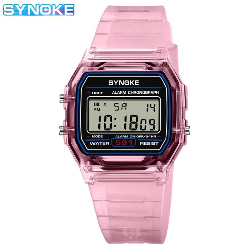 Top Brand New Electronic Watch Retro Classic Small Square Student Sports Watch Lightweight Design Advanced Watch