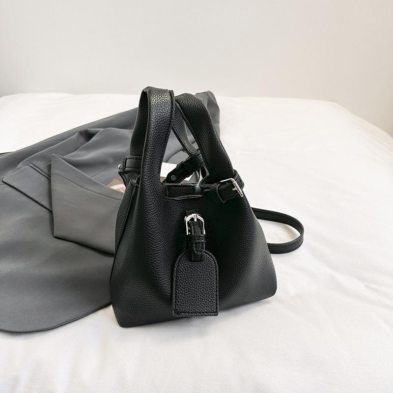 

Дорожная сумка в стиле ретро для женщин, новая модная простая сумка-ведро из мягкой кожи, роскошный дизайн, сумки через плечо Sense