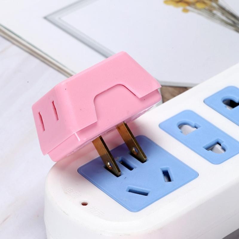 Mehrere Länder Reiseadapter mit 3 AC-Steckdosen Stromstecker-Erweiterung für Homeoffice und internationale Reisen