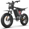 BLUVALL R700 Off-Road Electric Bike, 52V 25Ah Battery, Full Suspension,