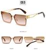 High-End Square Frame Sunglasses with UV Protection for Men and Women – Stylish and Versatile