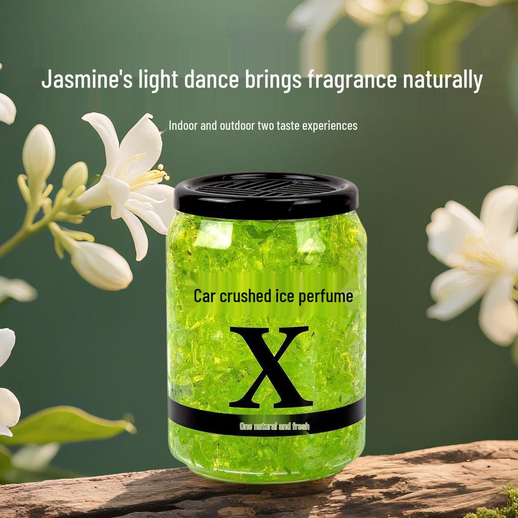 Car Interior Solid Aroma Diffuser: Crushed Ice Scent Air Freshener Deodorizer.