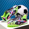 Student Broken Nail Sports Shoes Men and Women Youth Game Grass Football Shoes Long Nails Low Top New Training