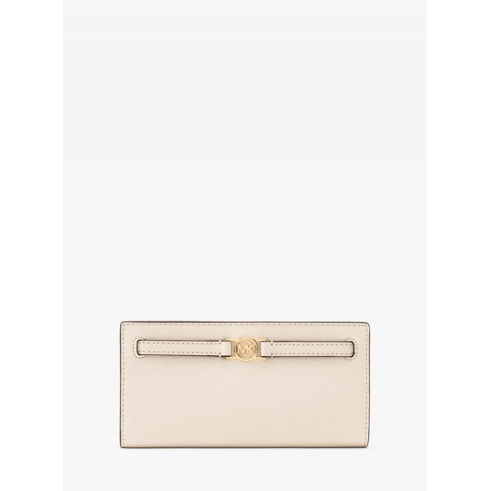 

Michael Kors Reed Snap Wallet Large 35f4g6re3l2171 Light Cream F