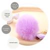 Cute Hairball Keychain PU Decoration Keyring Handbag Waist Pendant Key Chain Ornament Gifts Ring Decorative Accessory