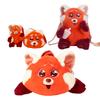 Disney Red Panda Plush Toy With Transforming Feature