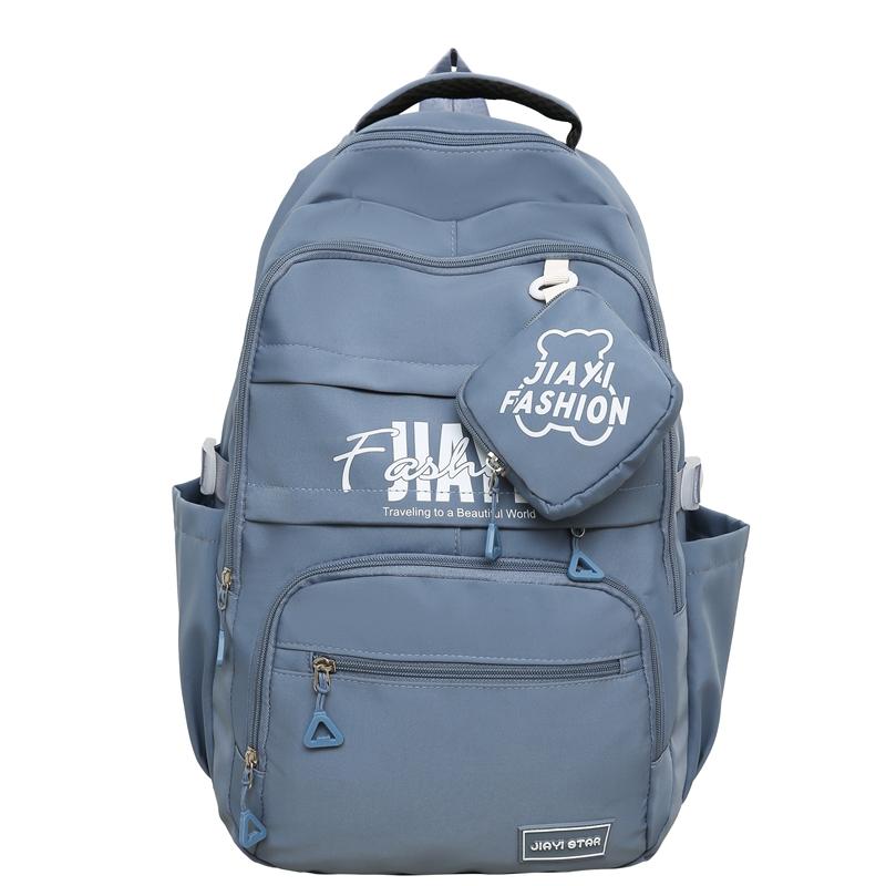 Школьный рюкзак с буквенным принтом — фото 17