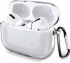 BOOLINN AirPods Pro 2 Compatible with AirPods Pro Clear TPU Full Front LED Light Not Wireless Charging Shock Absorbing Protective Cover Case, 2, Case,