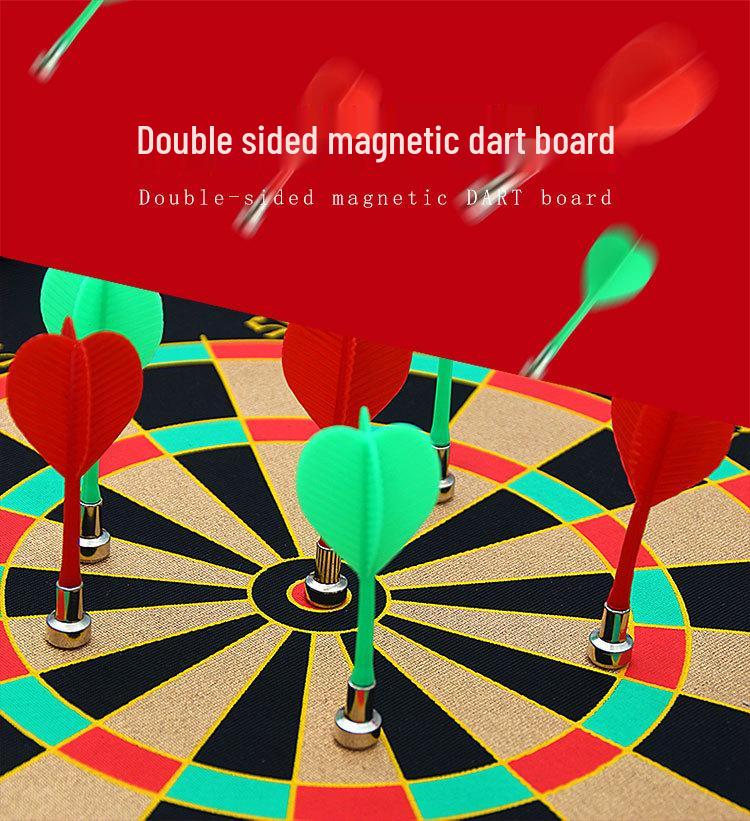 Set di Freccette Magnetiche Double-Sided per Bambini – Grande Giocattolo Sicuro da Interno