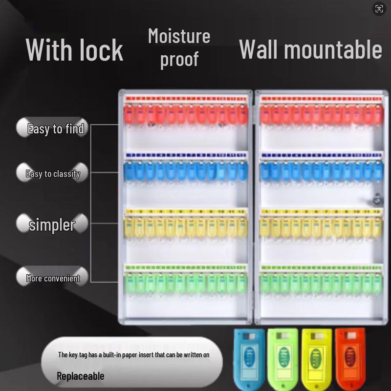 Zedaoju Wall-Mounted Metal Key Box