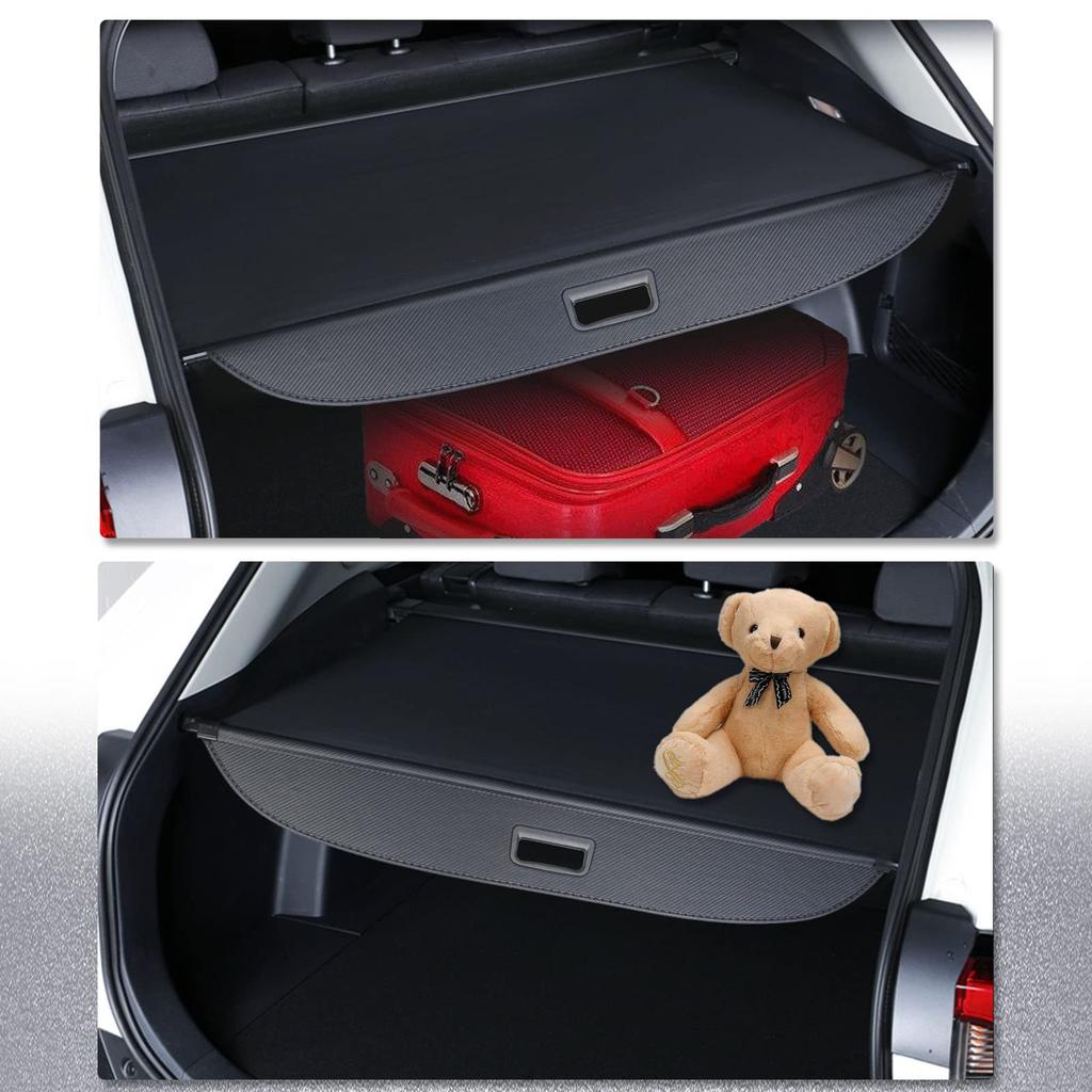 BUYFULL Toyota New RAV4 XA50 Series Tonneau Cover Roll Shade Privacy Trunk Visor Custom Parts Interior Panel for a Premium Interior Space Dress-Up