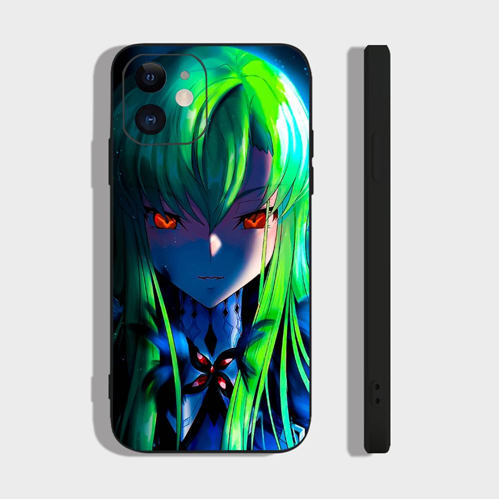

CODE GEASS Анимация CODE GEASS Лелуш Восставший Чехол для Телефона Для IPhone 17 Air 16 15 14 13 Pro Max 11 12 Черный Силикон IPHONE 16PRO