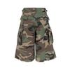 BeatStreet Camouflage Cargo Cropped Shorts for Men Wide Leg Patchwork Baggy Summer Shorts Oversized Loose Over Knee Pants