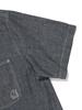 NORDISK Pocket Denim Short Sleeve Shirt - M_Indigo