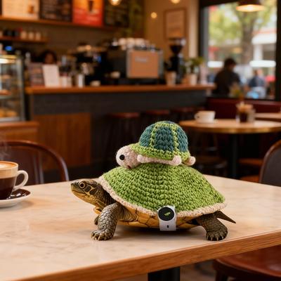 Suéter Para Tortuga Tejido Cálido Ropa Reptil Ropa Tortuga Mascota Pequeña Fiesta de Halloween Cosplay Clima Frío Vacaciones
