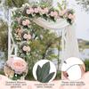 1PC Artificial Flowers Wedding Table Home Bedroom Decorations Bridal Bouquet Garden Fake Silk Peony Hydrangeas Vases Outdoor Diy