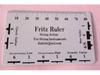 String Height & Pitch Measuring Caliper + Guitar Fritz Ruler Card
