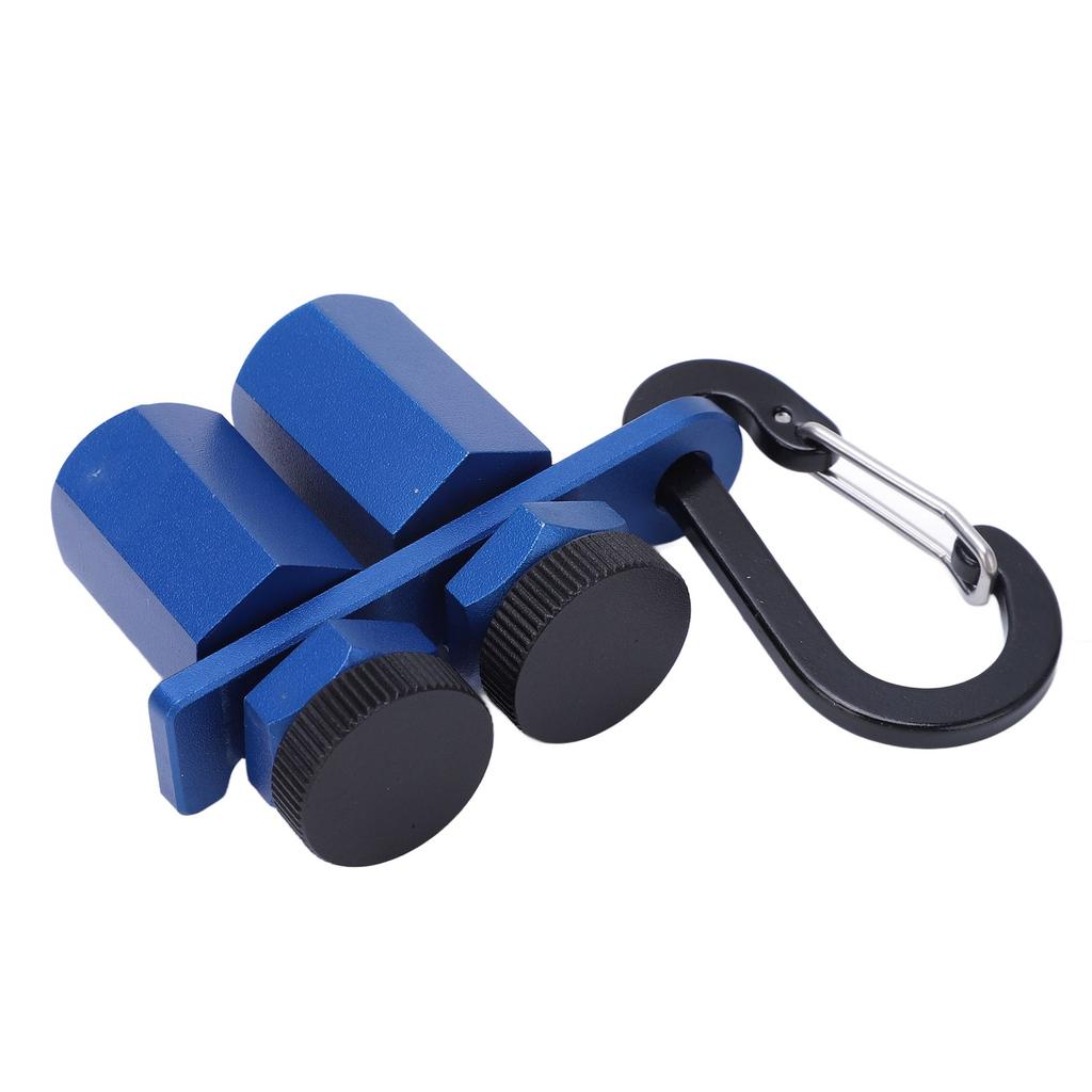 Stair Gauge Aluminum Alloy Hex Flat Gauge with Thumb Screw for Framing Square and Rafter