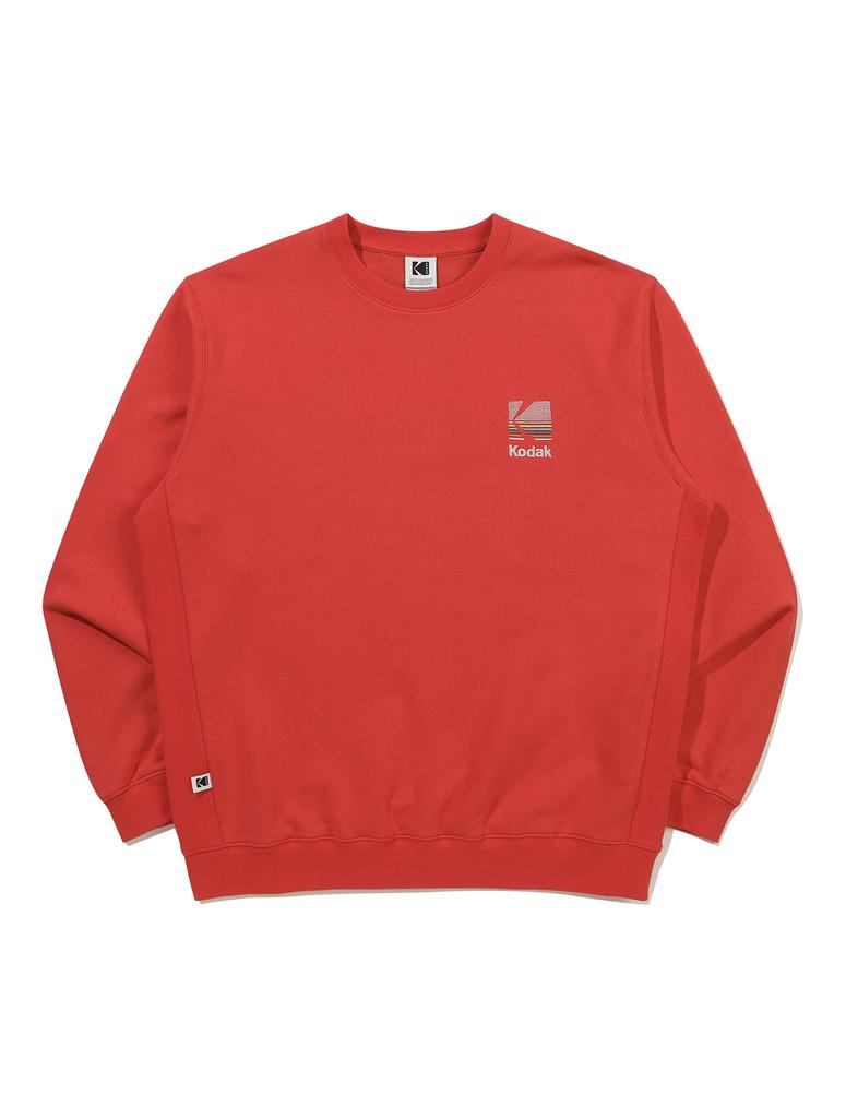 KODAK Rainbow Sweatshirt Red