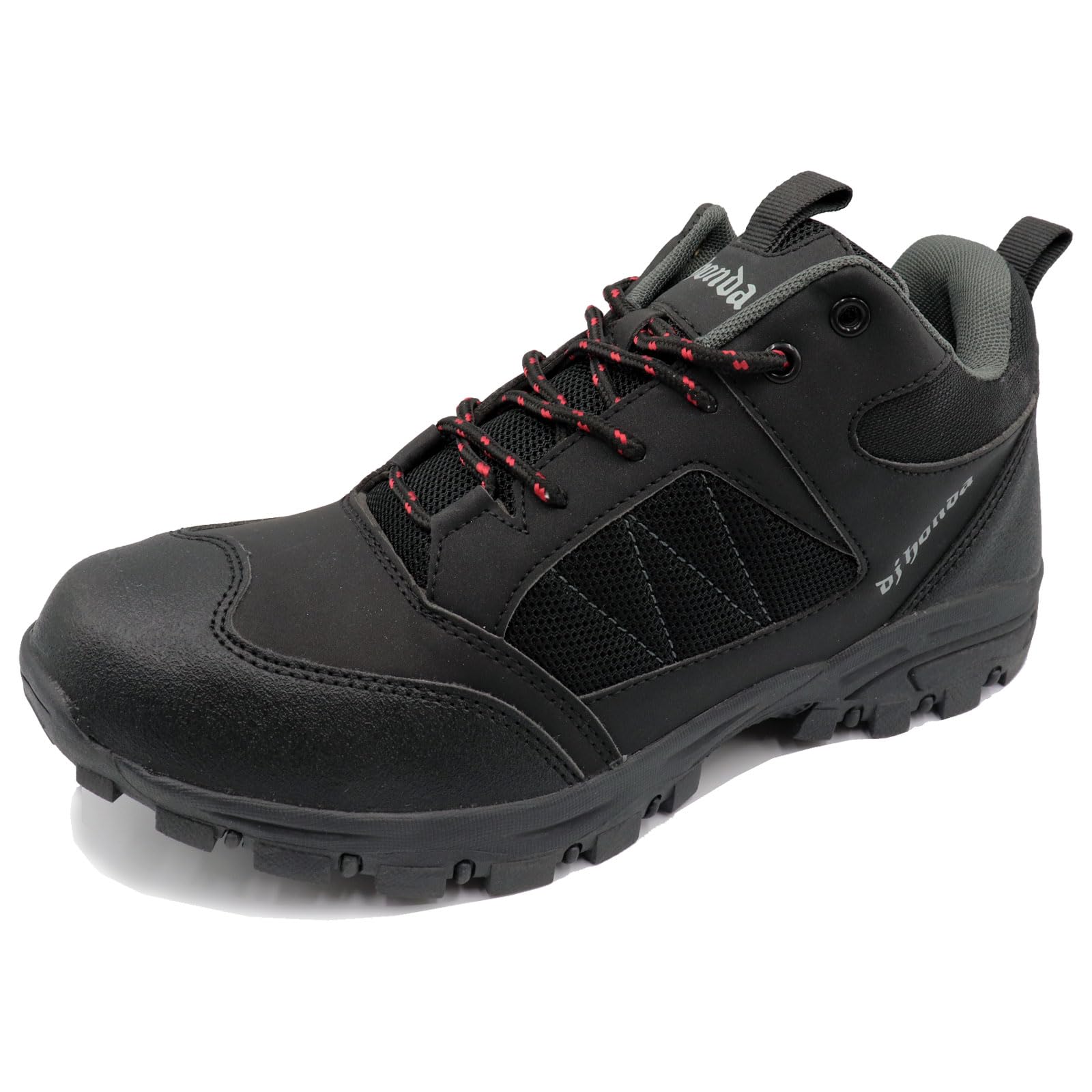 

Водонепроницаемые широкие и легкие треккинговые ботинки, чёрный