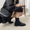 Female Short Shoes Elegant With Medium Heels Women's Ankle Boots Autumn New In Booties Winter 2024 Trend Pu Fashion Spring Sale