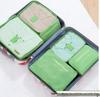 Spot Travel Six-Piece Set: Large Capacity Clothes Storage & Portable Toiletry Cosmetic Bags