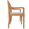 Batavia Bench with Cushion 150 cm Solid Teak Wood