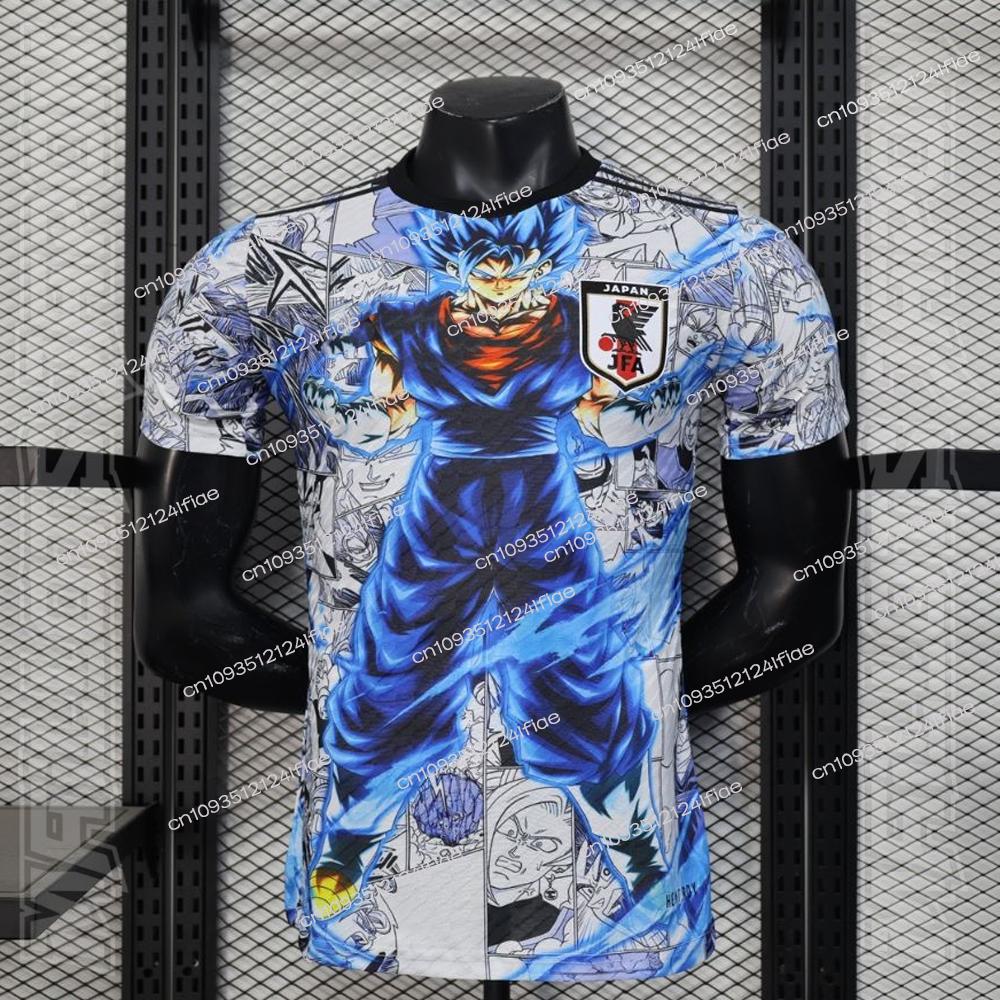 2025 Japanese New Anime Dragon Ball Z Special Edition Football Jersey Goku Vegeta Adult Men Sports quick-drying T-shirt