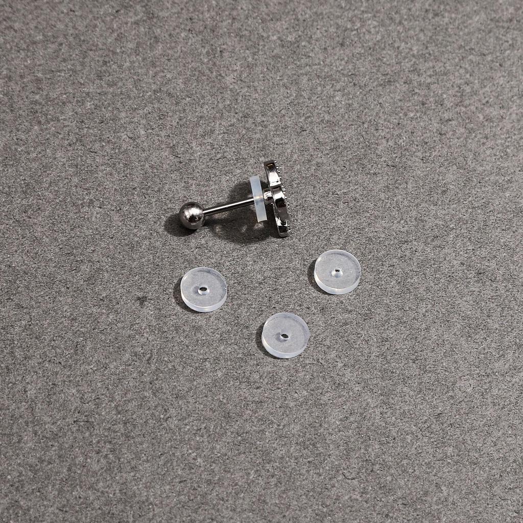 6-50Pcs Silicone Transparent Environmentally Friendly Ear Pads Ear Accessories