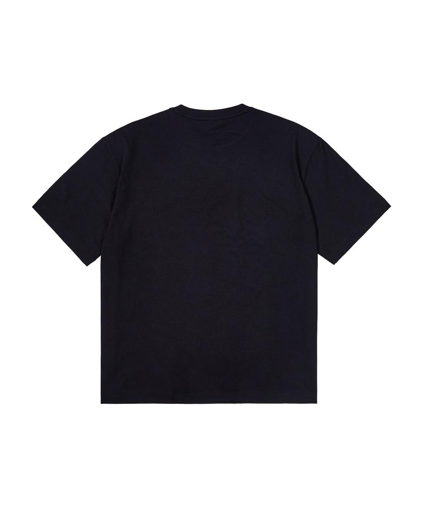Hummer Signature Lettering Logo Air Cool Functional Short Sleeve T-Shirt Black
