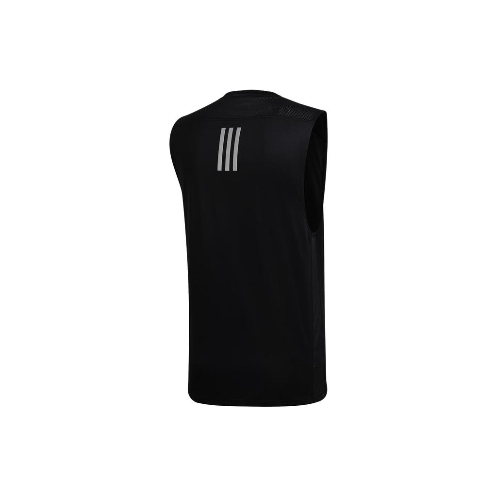 adidas Own the Run T-shirt Senza Maniche Nera Uomo Streetwear GC7865