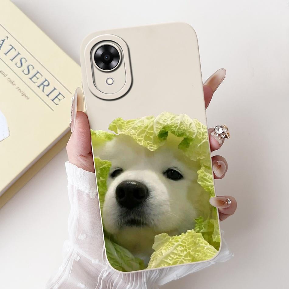 For OPPO A17k A17 2024 New Cute Cartoon Pattern Soft Silicone Case For Oppo A17 A 17 17k CPH2471 CPH2477 Protective Phone Cases