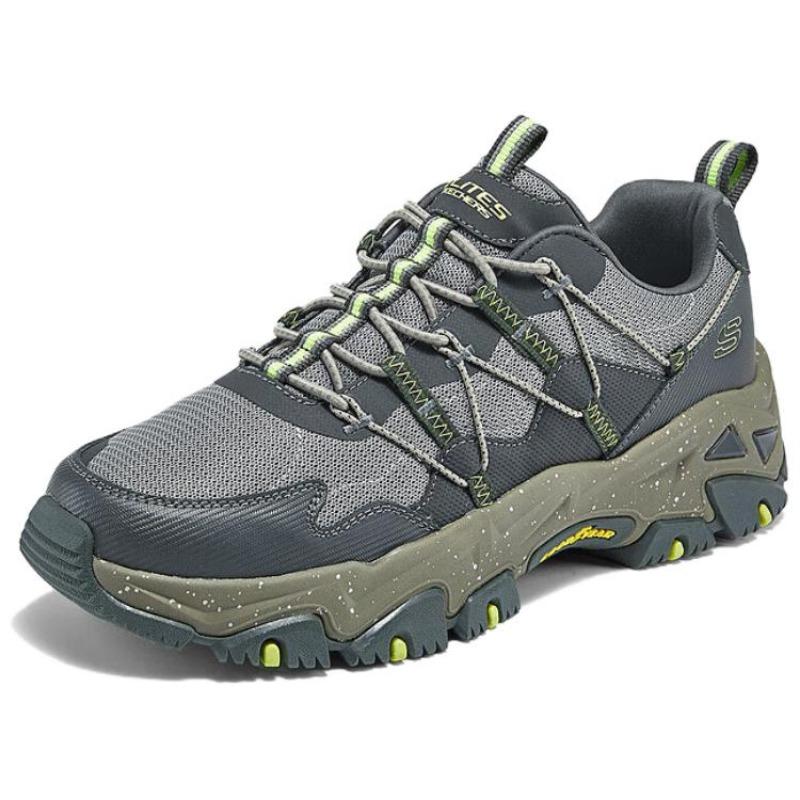 Skechers D'LITES Hiker Men Comfort Wear-resistant Low Top Casual Shoes Taupe 237421-GYMT