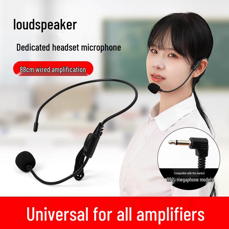 Little Bee Wired Lapel Microphone Amplifier for Teachers and Live Streaming