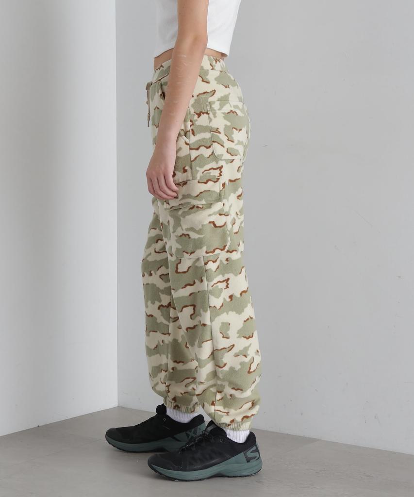 AVIREX Official Store Exclusive CARGO FLEECE PANTS Women's S 041 Beige Camo 783-4210602