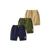 Summer Cute Giraffe Print Kids Fifth Pants Middle Pants Boys' Casual Shorts Baby Mid Waist Fake Buckle Pants