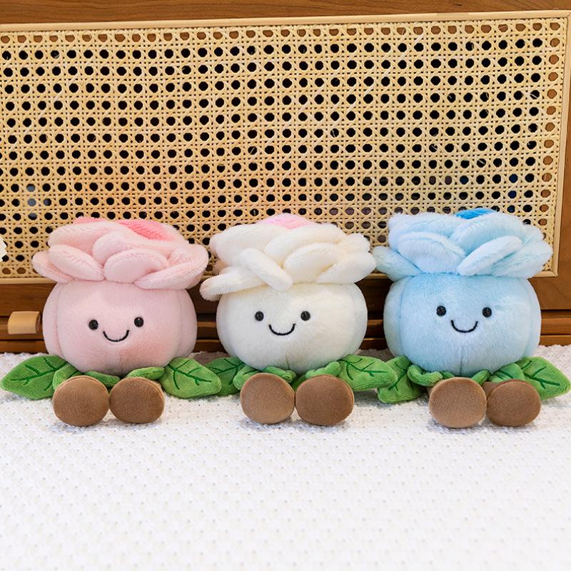 New Doll Creative Tulip Potted Plush Toy Doll Rose Doll