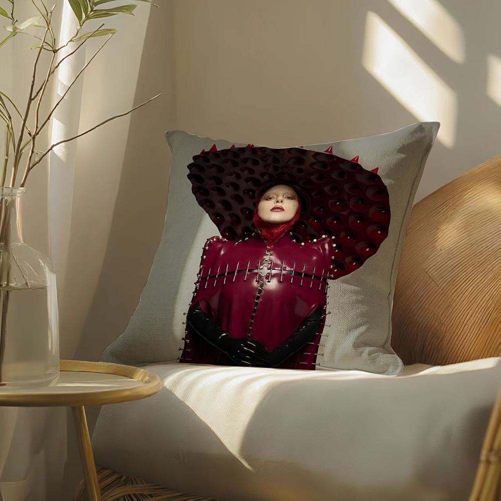 Singerl-Ladygagamayhem Pillow Case Pillowcase, Double-Sided Printed, Sofa Cushion, Bedroom Headboard