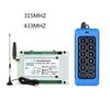 315Mhz 433Mhz DC 12V-48V 12 Channel Relay Module Receiver Wireless Remote Control Switch for DC Motor DIY