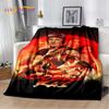 Cobra Kai Amanda TV Karate Morbida Coperta di Peluche, Coperta in Flanella Coperta Plaid per Soggiorno Camera da Letto Letto Divano Coperta da Picnic Bambini